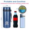 Insulin Cooler Travel Case, Insulin Travel Case, TSA Approved, Extra-Large Insulated Design for 7 Pens, 2lb Weight, Keeps Medication Cool for 48H on Long Trips, Includes Bottle Holder & Thermometer view 2