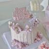 10pcs Happy Mother's Day Cake Topper Pink Mother's Day Cake Picks Mothers Day Acrylic Cake Toppers Mother's Day Cupcake Topper With Heart for Mothers Day Birtheday Cake Decorations view 3