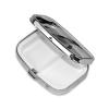 Penguin Standing on The Beach Pill Box Small Metal Pill Case for Purse & Pocket 2 Compartment Pill Organizer with Mirror Travel Pillbox Medicine Case Portable Pill Container Unique Gift view 3