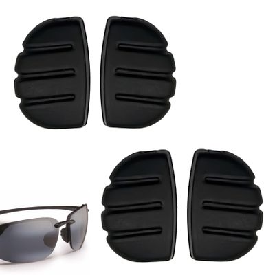 Beaspecal 2Pair Maui Jim Sunglasses Nose Pads Replacement Martini Sport Sunglasses Nose Pads,Silicone Push on Nose Pads Eyeglasses Accessories