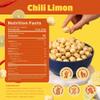 WonderPop Chili Limon  Popped Water Lily Seeds (6-Pack) | High Protein, 90 Calorie, Vegan, Gluten-Free, Non-GMO | Delicious Low-Calorie Plant-Based Snack | 2.11oz Each view 2