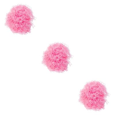 Beaupretty 3pcs Candy Filler Paper Shreds Pink Crinkle Paper for Wrapping Lafite Grass Silk