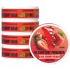LyvWel 56mg Caffeine Energy Pouches  Red Gummy Bear  Clean Energy & Focus Boost with Guarana  5-Pack with 16 Pouches Per Can (80 Total) view 1