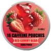 LyvWel 56mg Caffeine Energy Pouches  Red Gummy Bear  Clean Energy & Focus Boost with Guarana  5-Pack with 16 Pouches Per Can (80 Total) view 2
