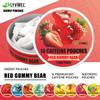 LyvWel 56mg Caffeine Energy Pouches  Red Gummy Bear  Clean Energy & Focus Boost with Guarana  5-Pack with 16 Pouches Per Can (80 Total) view 3