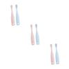 NOLITOY 6pcs Adorable Toothbrush Soft Bristles for Gentle Cleaning Ergonomic Design Safe Materials for Boy Girl and Toddlers Red view 1