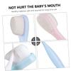 NOLITOY 6pcs Adorable Toothbrush Soft Bristles for Gentle Cleaning Ergonomic Design Safe Materials for Boy Girl and Toddlers Red view 4