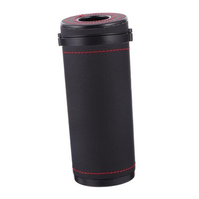 Amosfun 1pc Car Round Tissue Paper Storage Container Versatile Tissue Box Holder for Car Stylish Napkin Dispenser Keeps Vehicle Organized and Clean for Travel and Everyday Use