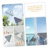 minkissy 15pcs Triangle Mop Replacement Pads for Easy Cleaning Super Absorbent Microfiber Mop Refills Compatible Hard Floor Washable and Reusable for Tile and Floors view 2