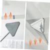 minkissy 15pcs Triangle Mop Replacement Pads for Easy Cleaning Super Absorbent Microfiber Mop Refills Compatible Hard Floor Washable and Reusable for Tile and Floors view 4