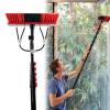 3.6m/30cm Brush Head Telescopic Window Cleaner,Water fed Window Cleaning Pole,Solar Panel kit Window Cleaner Tool,Roof Cleaning Equipment and Cleaning photovoltaic view 1