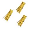 FRCOLOR 3sets Versatile Wrapping Ties Candy Bag Ties for Holiday Treats (10cm) 800pcs*3 view 1