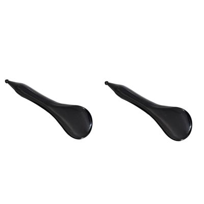 Beaupretty 2pcs Facial Massage Board Horn Massage Tools Gua Sha Tool for Face Natural Scraping for Beauty