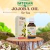 Pure & Natural Jojoba Oil Cold Pressed Imtenan Concentrated Crude Perfect Fresh for Skin & Hair & Nails Egypt Egyptian Herbal Herb Herbs Kosher Halal (1 Pack = 0.84 oz / 25 ml)    view 3