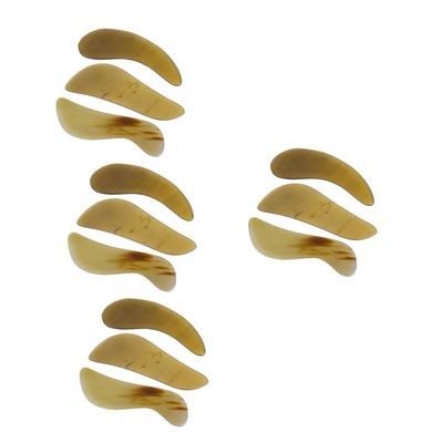 Beaupretty 12pcs Health Massage Tool Guasha Facial Massager Lightweight Easy to Clean