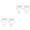 Beaupretty 4pcs Handheld Skinfold Caliper Measurement Device Fat Clamp Measuring Caliper for Men Women view 1
