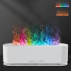 2025 Upgraded Flame Fire Diffuser Humidifier, 7 Colors Changing Oil Diffuser, Ultra-Quiet Aroma Essential Oils Aromatherapy Diffusers for Large Room, Bedroom, Office(200ml Auto Off,Timeable,12Hrs) view 1