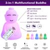 INNER TRUTH Meditation with Buddha Kit - 3 in 1 Guided Breathing Calm Down Buddha Anxiety Relief Device + Stress Ball. Stress Relief and Mindfulness Gifts. ADHD Tools for Adults & Kids. Yoga Gifts view 2