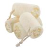 100% All Natural Luffa Cleaning,All-Purpose Household Natural Loofah Sponges,for Kitchen Cleaning,Dishes,and Pots(4 Pack) (Color : White, Size : 10cm) view 1