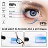 6 Pack Readers for Women Oprah Style Square Reading Glasses with Spring Hinge Blue Light Blocking for Men Ladies 6C +3.25 view 3