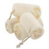 100% All Natural Luffa Cleaning,All-Purpose Household Natural Loofah Sponges,for Kitchen Cleaning,Dishes,and Pots(4 Pack) (Color : White, Size : 8cm) view 1