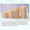 100% All Natural Luffa Cleaning,All-Purpose Household Natural Loofah Sponges,for Kitchen Cleaning,Dishes,and Pots(4 Pack) (Color : White, Size : 8cm) view 2