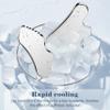 MoHern 2 Pcs Stainless Steel Gua Sha Tool, Gua Sha Facial Tools, Durable GuaSha Tool for Jawline Sculpting, Face Massager, Puffiness Reducing, Skin-Care Gift view 3