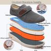 Womens Stylish Diabetic Shoes,Diabetic Edema Plantar Fasciitis Arthritis Swollen Feet Fattening and Widening Elderly Shoes Men 10/Women 10.5 view 3