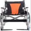 YUSIWOAL Aluminum Alloy Household Mobile Portable Wheelchair Lightweight Folding Back Portable Folding Elderly Trolley view 1