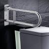 23.6 inch Foldable Handicap Grab Bars with Anti Slip Rubber Grip, Toilet Safety Hand Rails for Elderly Seniors Disabled, Shower Assist Aid Handrails Hand Grips view 1