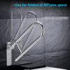 23.6 inch Foldable Handicap Grab Bars with Anti Slip Rubber Grip, Toilet Safety Hand Rails for Elderly Seniors Disabled, Shower Assist Aid Handrails Hand Grips view 2
