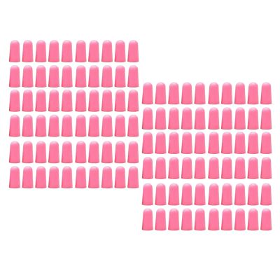 120PCS Pink PU Earplugs 38dB Slow Rebound Anti Noise Earplugs Noise Reduction Sound Isolation Earplugs with Aluminum Can for Sleeping Studying