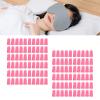 120PCS Pink PU Earplugs 38dB Slow Rebound Anti Noise Earplugs Noise Reduction Sound Isolation Earplugs with Aluminum Can for Sleeping Studying view 3