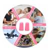 120PCS Pink PU Earplugs 38dB Slow Rebound Anti Noise Earplugs Noise Reduction Sound Isolation Earplugs with Aluminum Can for Sleeping Studying view 4