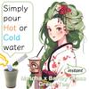(2g x 10 Stick Packs x 4 bags) Yachirin Character: Authentic Matcha Green Tea with Young Barley Grass - Convenient Single-Serve 2g Stick Packs Mukoh Matcha view 3