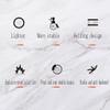YUSIWOAL Lightweight Transport Mobile Wheelchair High-Raised Lightweight Transport Mobile Wheelchair,Portable Folding Transport Lightweight Transport Mobile Wheelchair,Light Aluminum Alloy Lightwei view 2