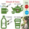 (2g x 10 Stick Packs x 2 bags) Yachirin Character: Authentic Matcha Green Tea with Young Barley Grass - Convenient Single-Serve 2g Stick Packs Mukoh Matcha view 4