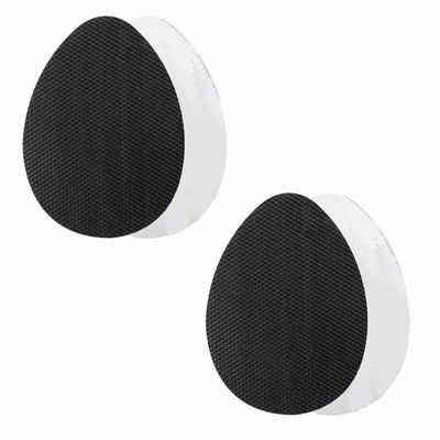 2 Pair High Heel Self-Adhesive Anti-Akid Shoes Pads, Shoe Sole Protectors, Black Anti Slip Shoe Grip, Shoe Bottom Protector (Oval, 3mm/0.12in)