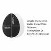 2 Pair High Heel Self-Adhesive Anti-Akid Shoes Pads, Shoe Sole Protectors, Black Anti Slip Shoe Grip, Shoe Bottom Protector (Oval, 3mm/0.12in) view 2