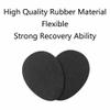 2 Pair High Heel Self-Adhesive Anti-Akid Shoes Pads, Shoe Sole Protectors, Black Anti Slip Shoe Grip, Shoe Bottom Protector (Oval, 3mm/0.12in) view 3