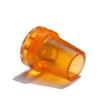DraCra 6 Pack Cane Tips 19mm 3/4" + 7/8" 22mm Orange Rubber End Caps Heavy Duty with Metal Washer for Walking Canes Crutches Standard Senior Wooden Crutch Rod view 3