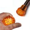 DraCra 6 Pack Cane Tips 19mm 3/4" + 7/8" 22mm Orange Rubber End Caps Heavy Duty with Metal Washer for Walking Canes Crutches Standard Senior Wooden Crutch Rod view 4