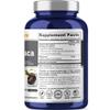 NusaPure Peruvian Black Maca Root Extract 50:1 - Suitable for Vegetarian/Vegan, Non - GMO - 37500 mg - 200 Capsules view 2