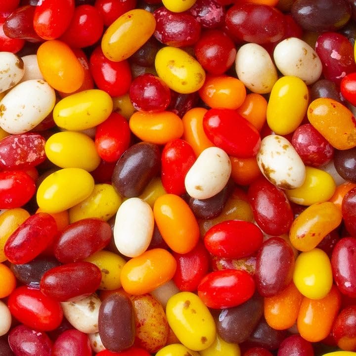 300 Pcs Fall Candy Jelly Beans Autumn Mix (12oz)