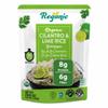 Reganic Cilantro & Lime Rice Pouch, USDA Organic, Zesty Global Flavor, 8g Protein & 6g Fiber, Made with 7 Organic Ingredients, Always Fluffy, Ready in 1.5 Minutes, Vegan Gluten-Free Non-GMO, 8.8 oz Pack of 6 view 1