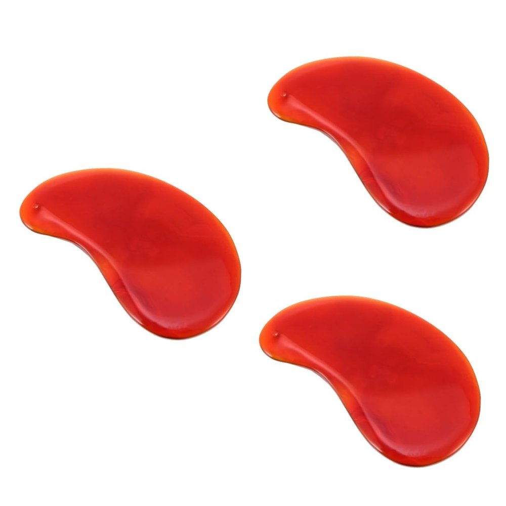 Beaupretty 3pcs Gua Sha Tool Face Beauty Tool Muscle Scraper Guasha Plate Face Exfoliator Lympathic Drainage
