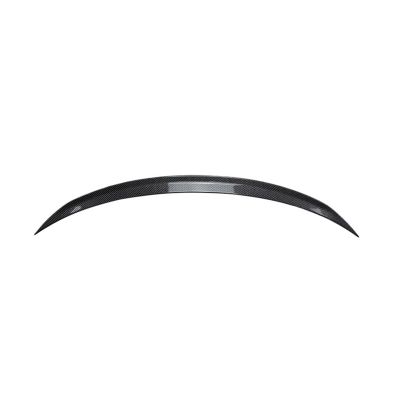 BHMTAJ 2013-2019 Car Rear Trunk Spoiler Wing Tail Decklid Lip Spoilers Compatible with Mercedes Benz CLA Class C117 CLA200 CLA260 CLA45 AMG Sedan (Color : Carbon Fiber Look)
