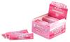 Elements PINK Connoisseur Thin King Size Slim Papers + Tips - 1 box / 24 booklets, white view 1