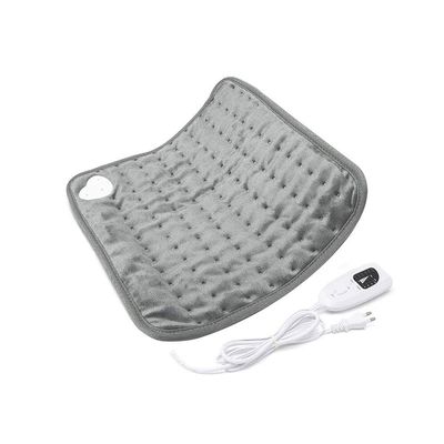 ARUKES Electric Heating Pad Blanket Timer Physiotherapy Heating Pad for Shoulder Neck Back Spine Leg Pain Relief Winter Warm,110VGrey-4030cm