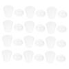 IMIKEYA 50sets Cake Ice Dessert Cups Lids Party Cups Containers Ice Drink Yogurt Mugs view 1
